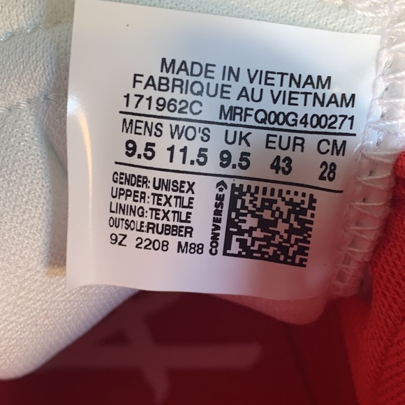 Converse UNT1TL3D High-Top Sneakers NWOB - Picture 8 of 8